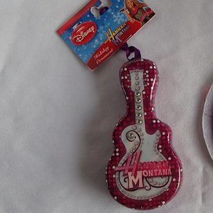 LAST ONE! Hannah Montana Disney Channel Christmas Holiday Ornament Guitar NWT